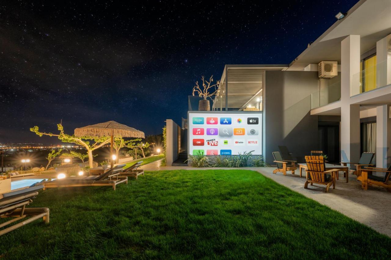 Olivenest Chania Executive Villa Perivólia 外观 照片