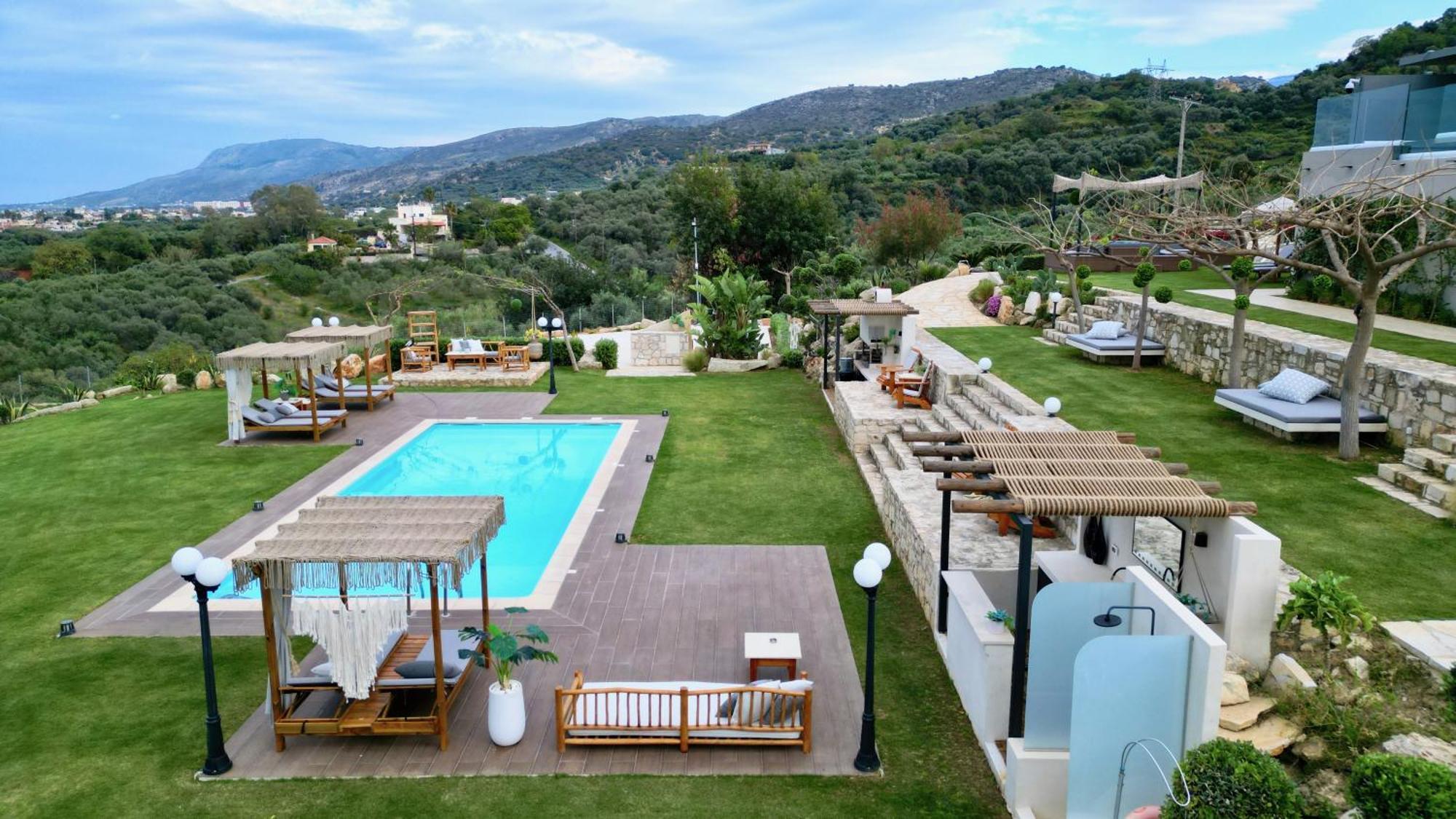 Olivenest Chania Executive Villa Perivólia 外观 照片