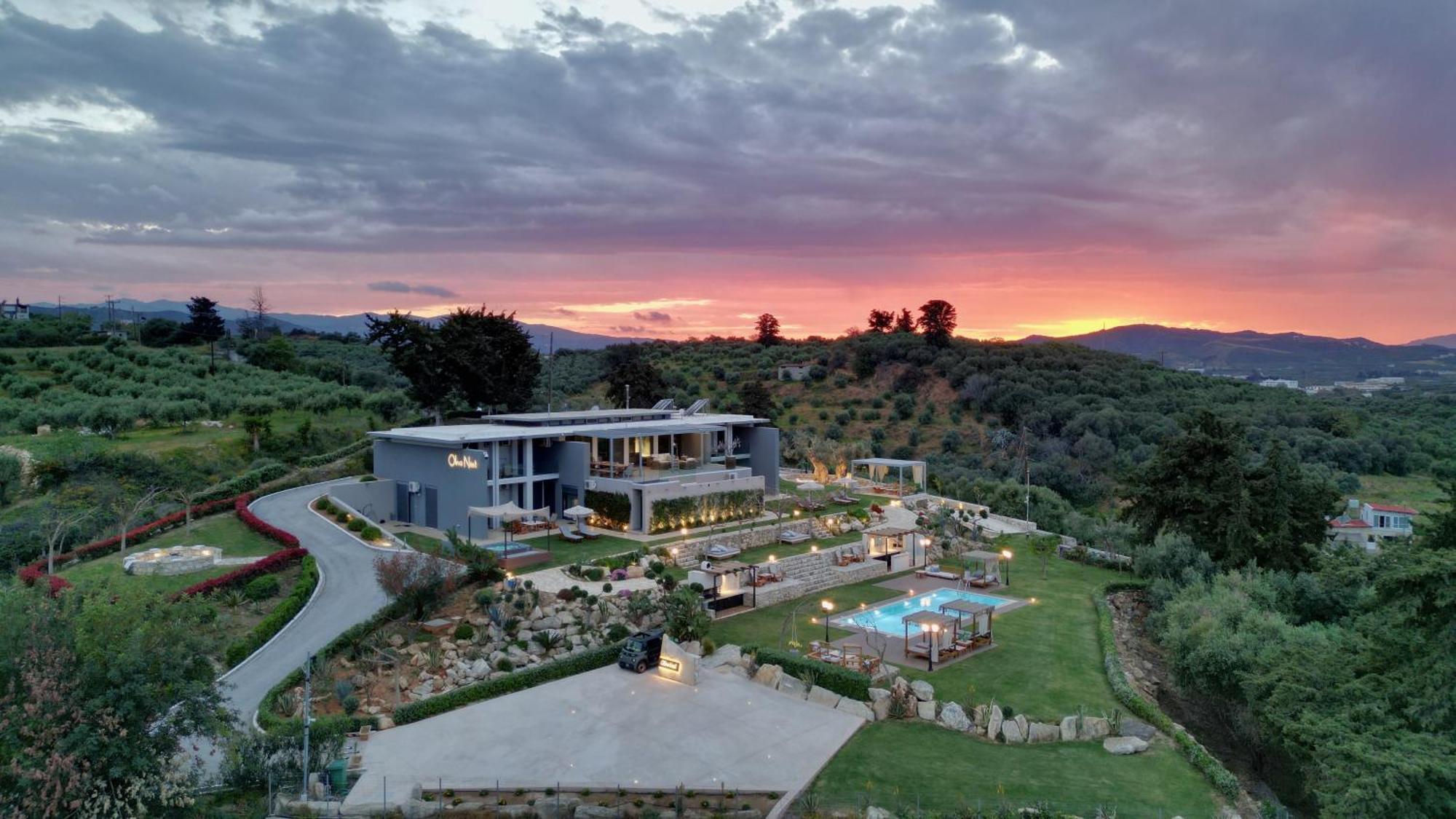 Olivenest Chania Executive Villa Perivólia 外观 照片